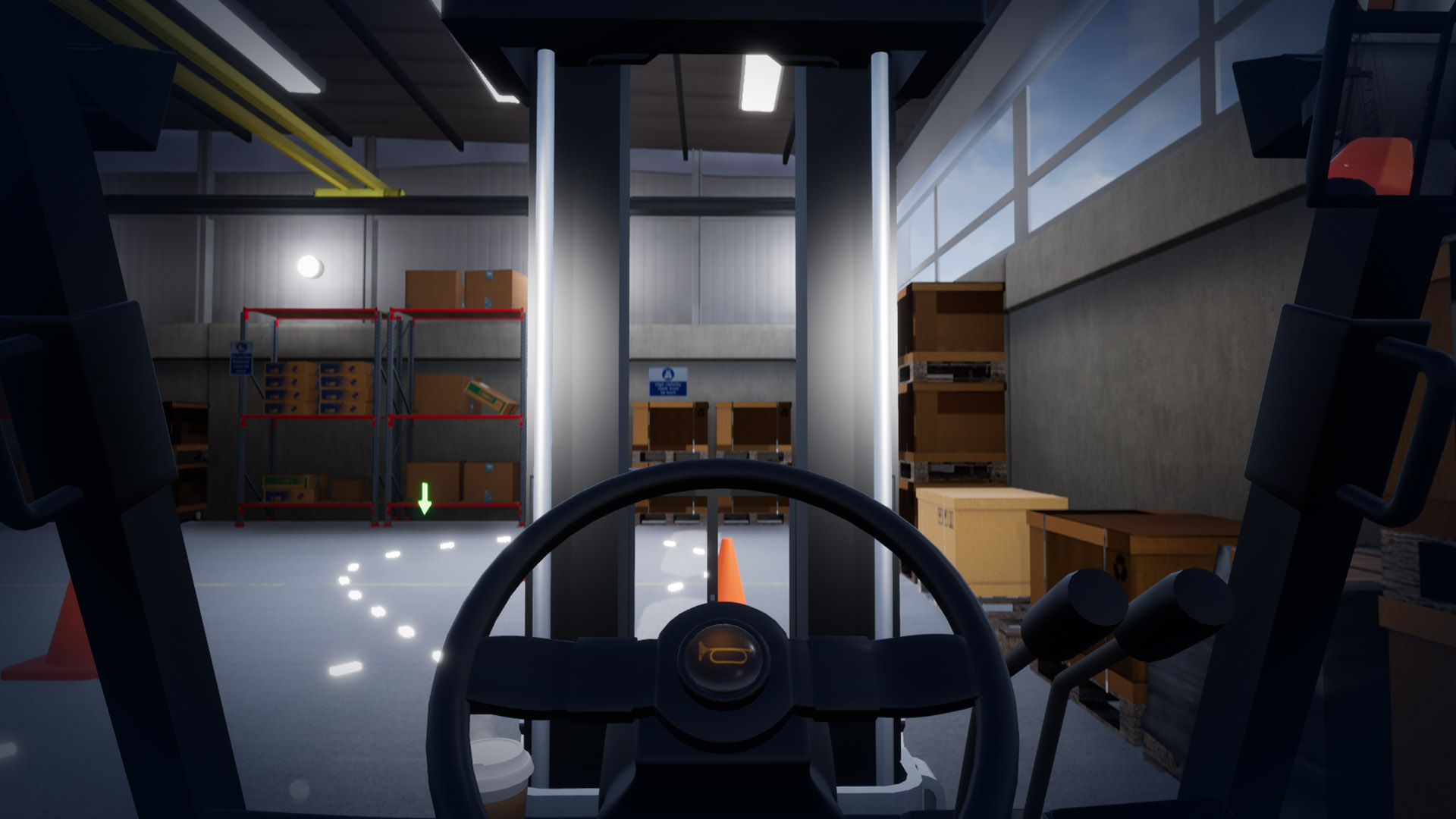 Emendo 1st Person Fork Lift