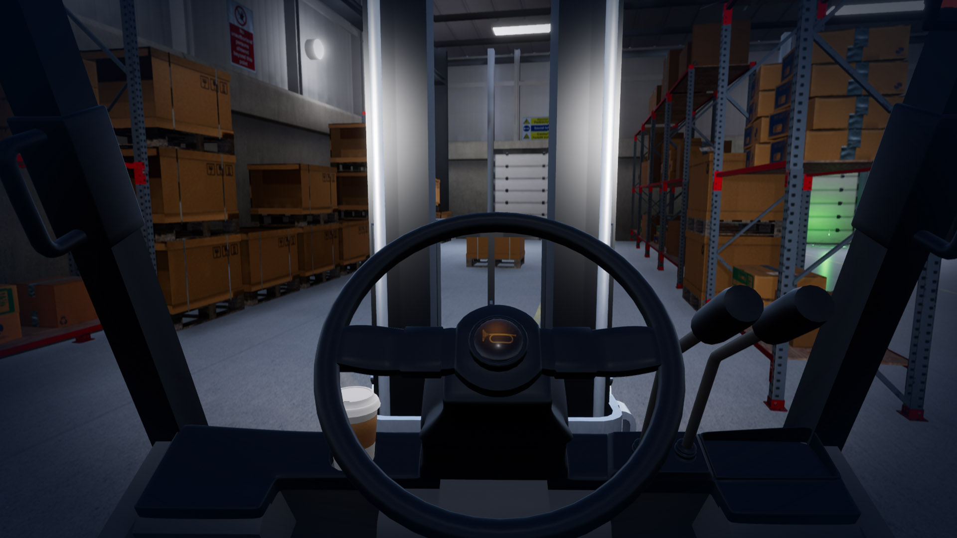 Emendo Operating the Fork Lift